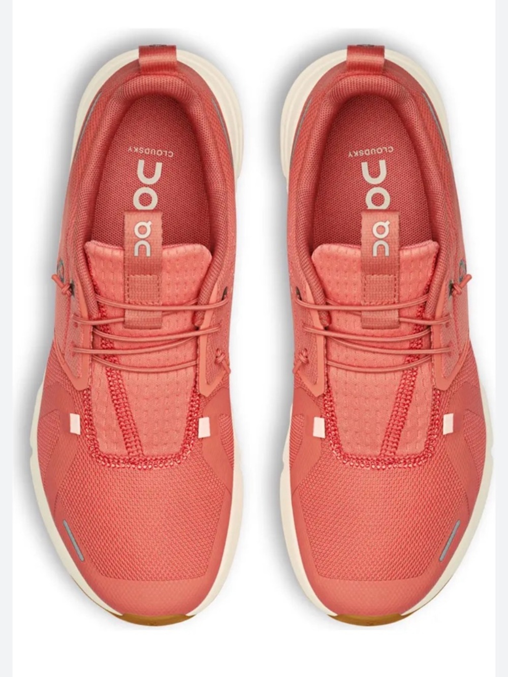 On Running Women's Coral Athletic Running Shoes